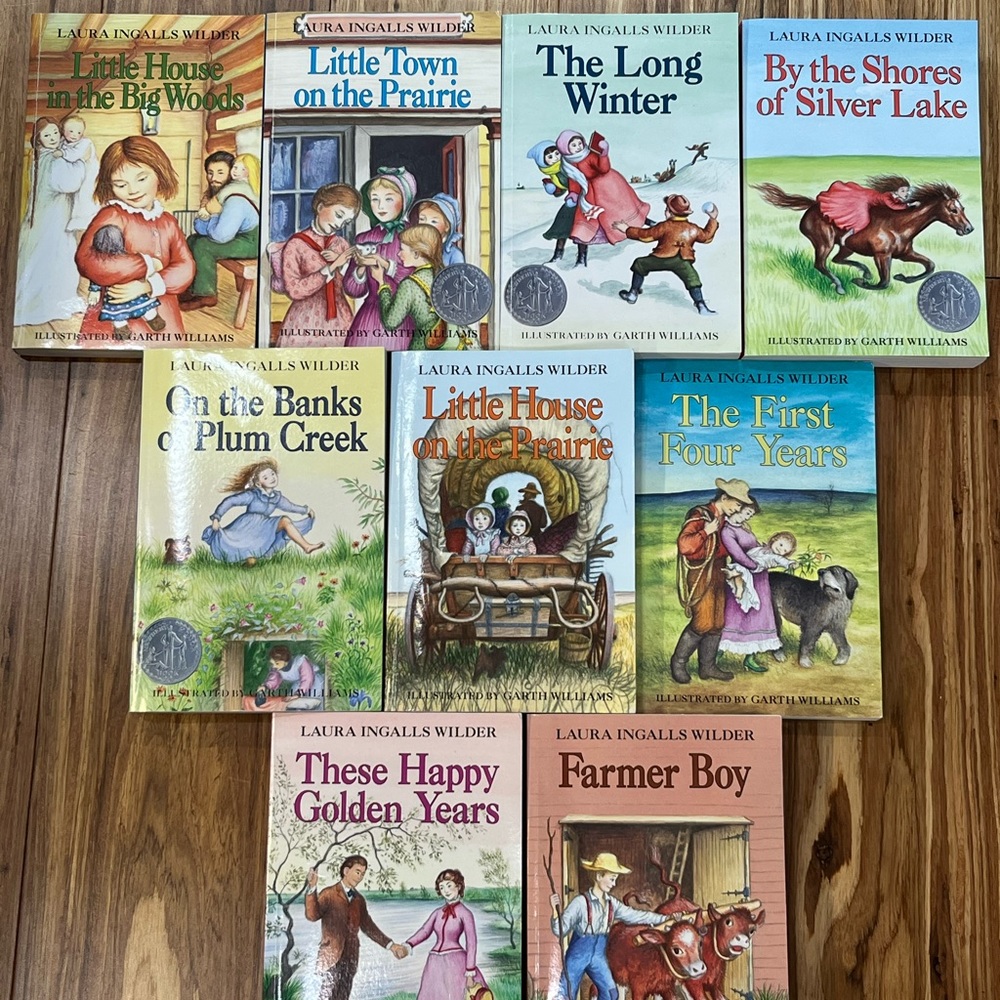 Boxed Set Little House on the Prairie Books by Laura Ingalls Wilder, Used